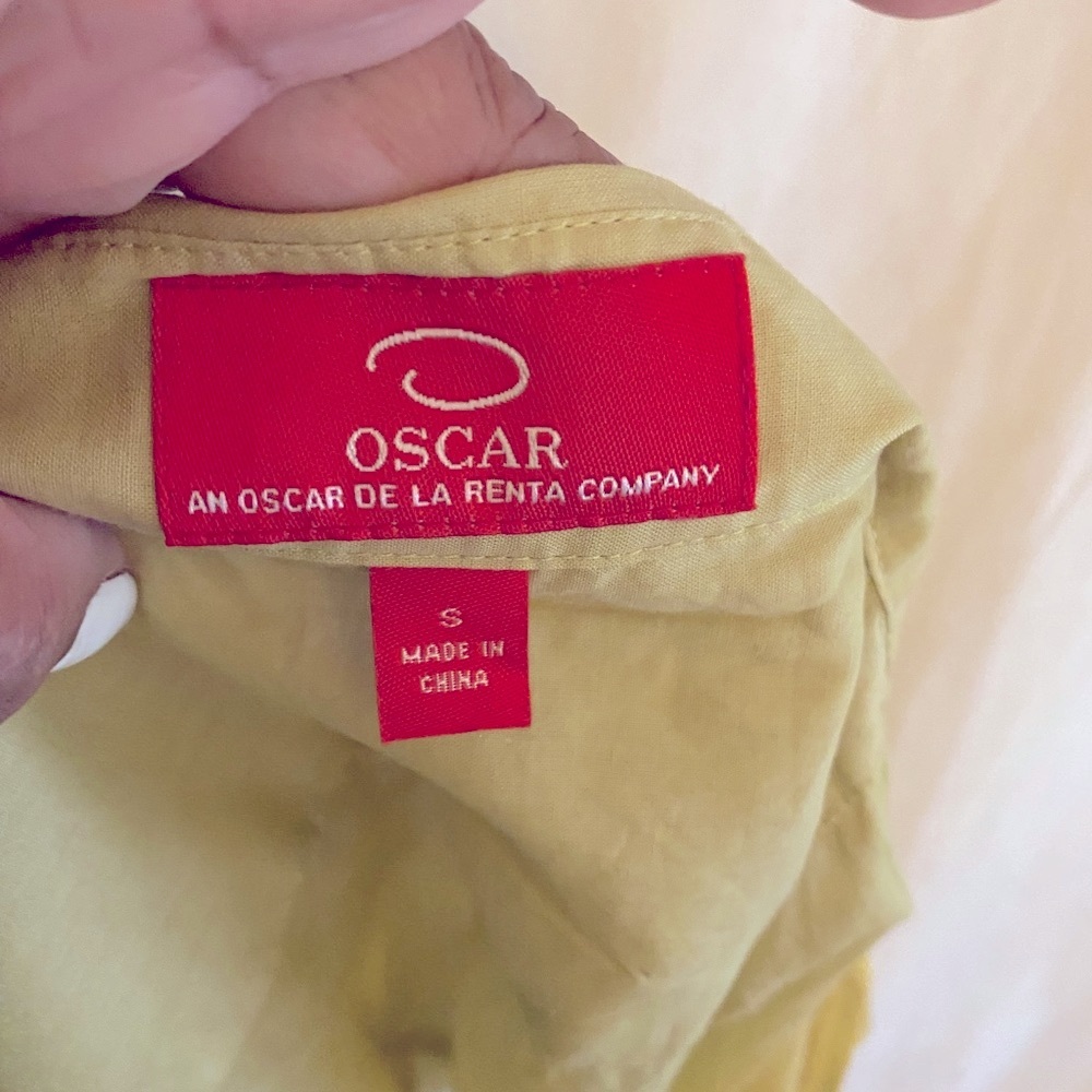 Oscar del la Renta Ruffle Top - Picture 6 of 9